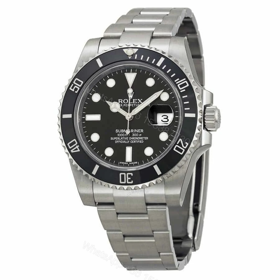 View 2 of Rolex Submariner 116610LN-0001 Super Clone : Ceramic Bezel Black Dial 40mm