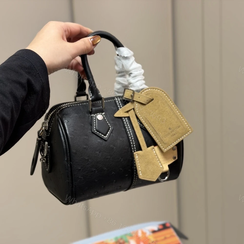 View 4 of Louis Vuitton Speedy 18 Bandoulière Black 18Cm
