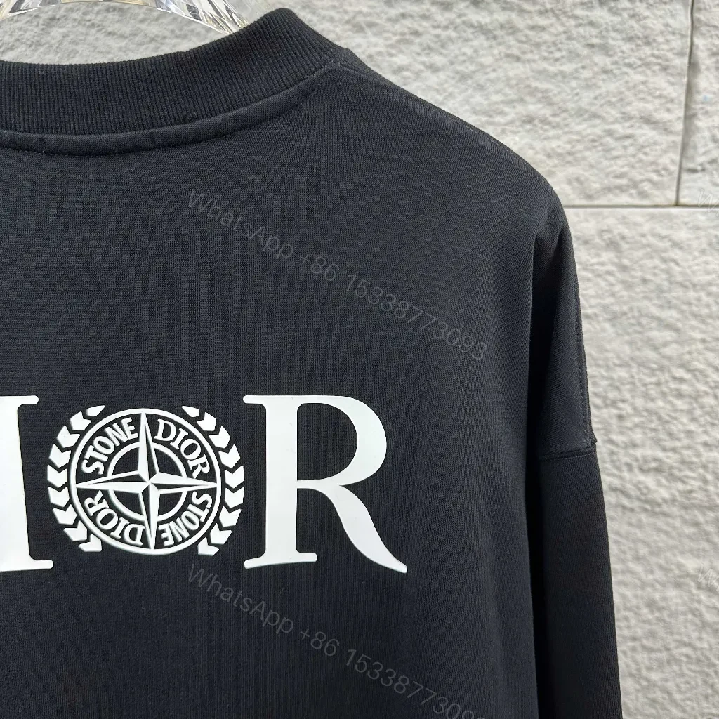 View 4 of Bold Back DIOR Crest Sweatshirt: Luxe Streetwear