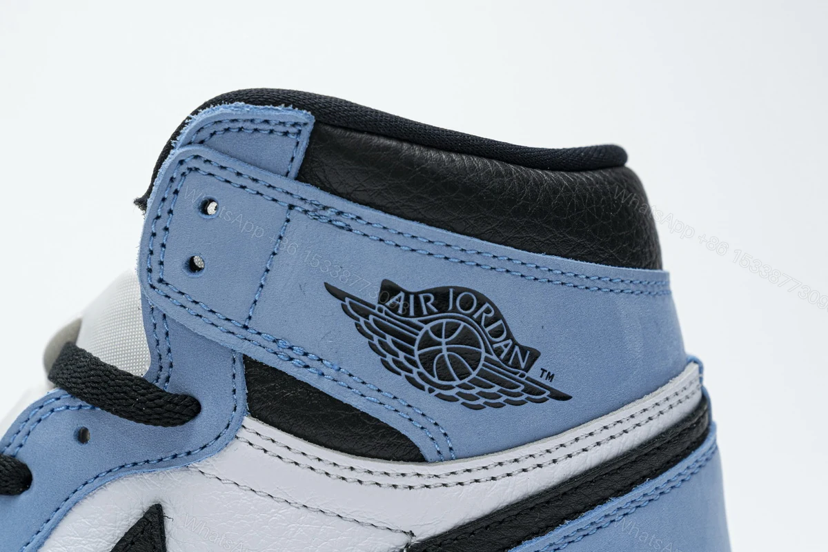 View 6 of Air Jordan 1 Retro High White University Blue Black 555088-134(High quality)