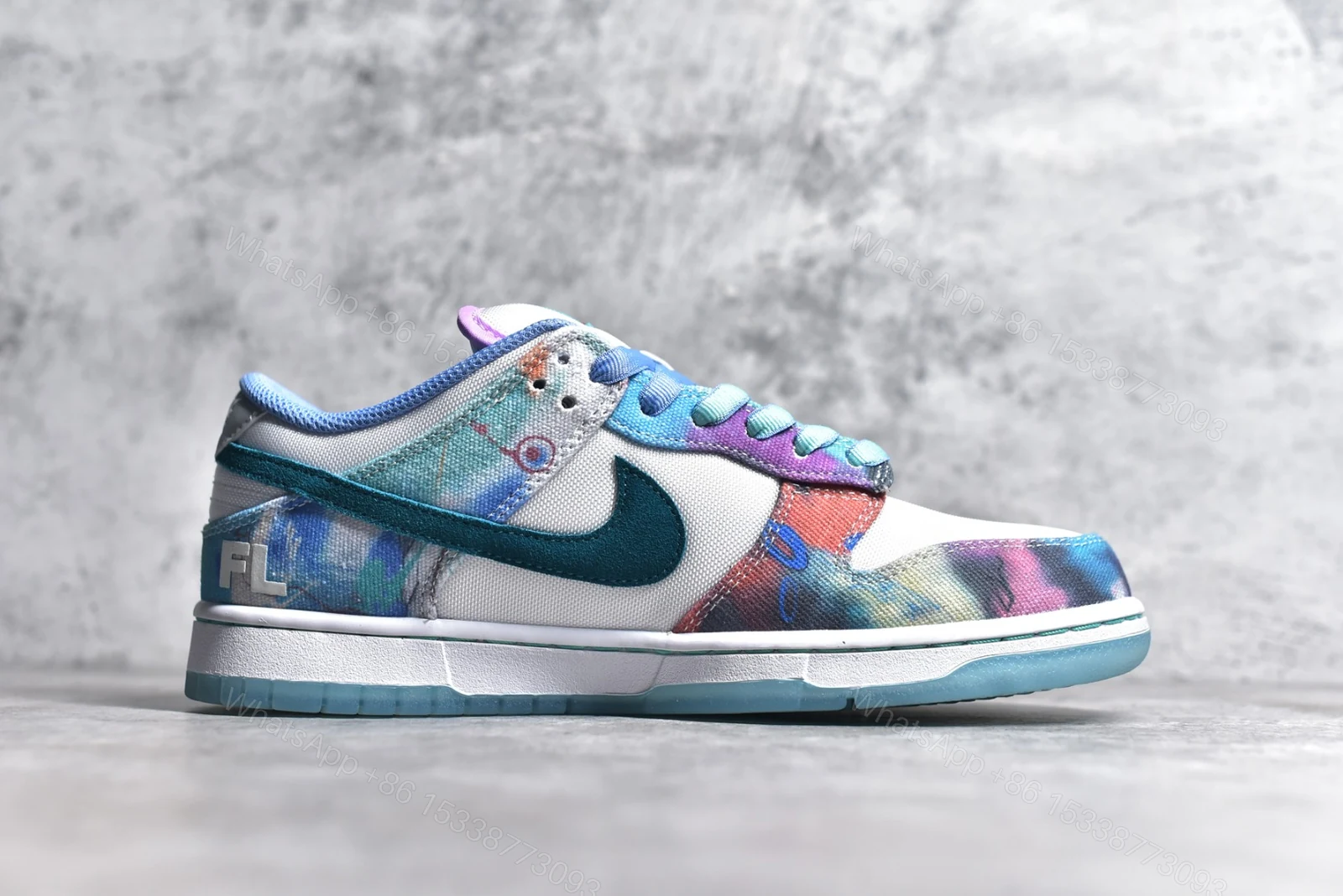 View 3 of Futura Laboratories x Nike SB Dunk Low Replica