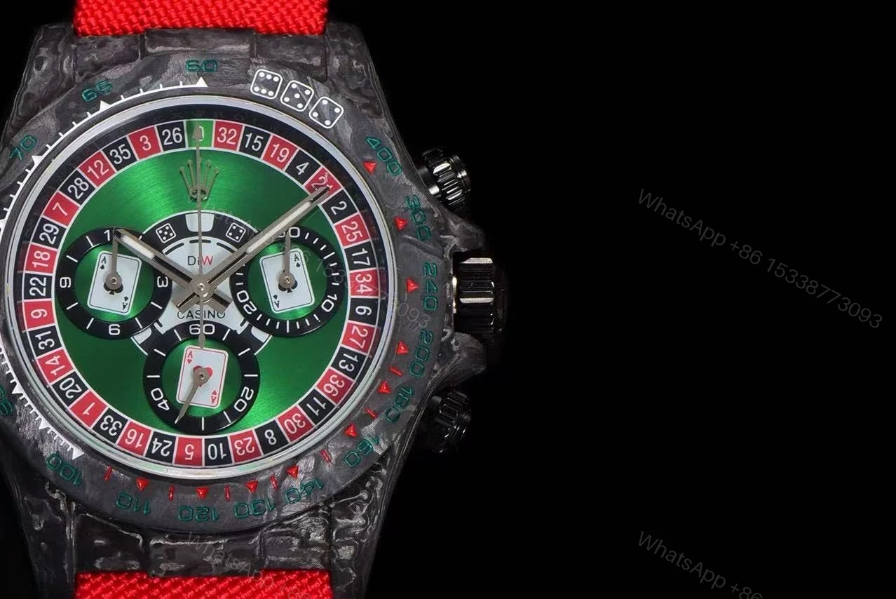 View 10 of Replica DiW Rolex Daytona Lucky Player Carbon (Casino Edition)