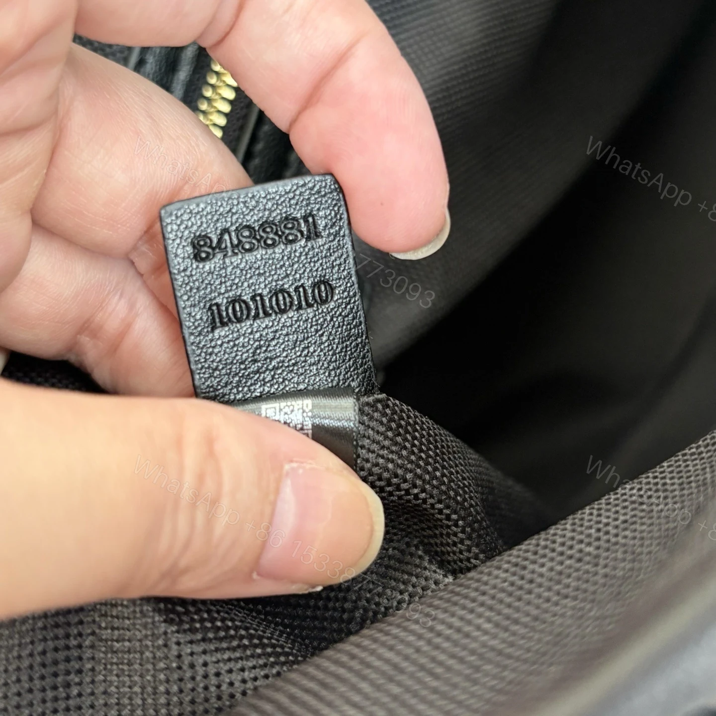 View 10 of Gucci Gg Emblem Small Shoulder Bag In Black Gg 26Cm