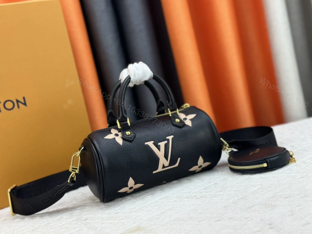 View 3 of Louis Vuitton Papillon Bb Black