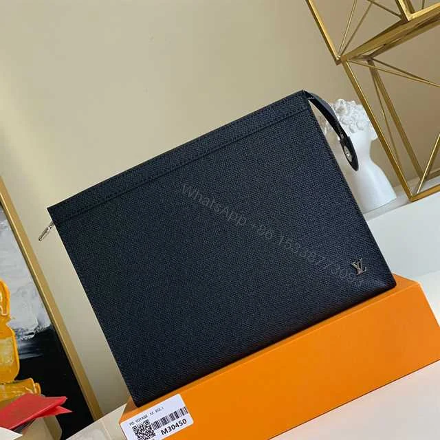 View 2 of LOUIS VUITTON POCHETTE VOYAGE TAIGA LEATHER M30450