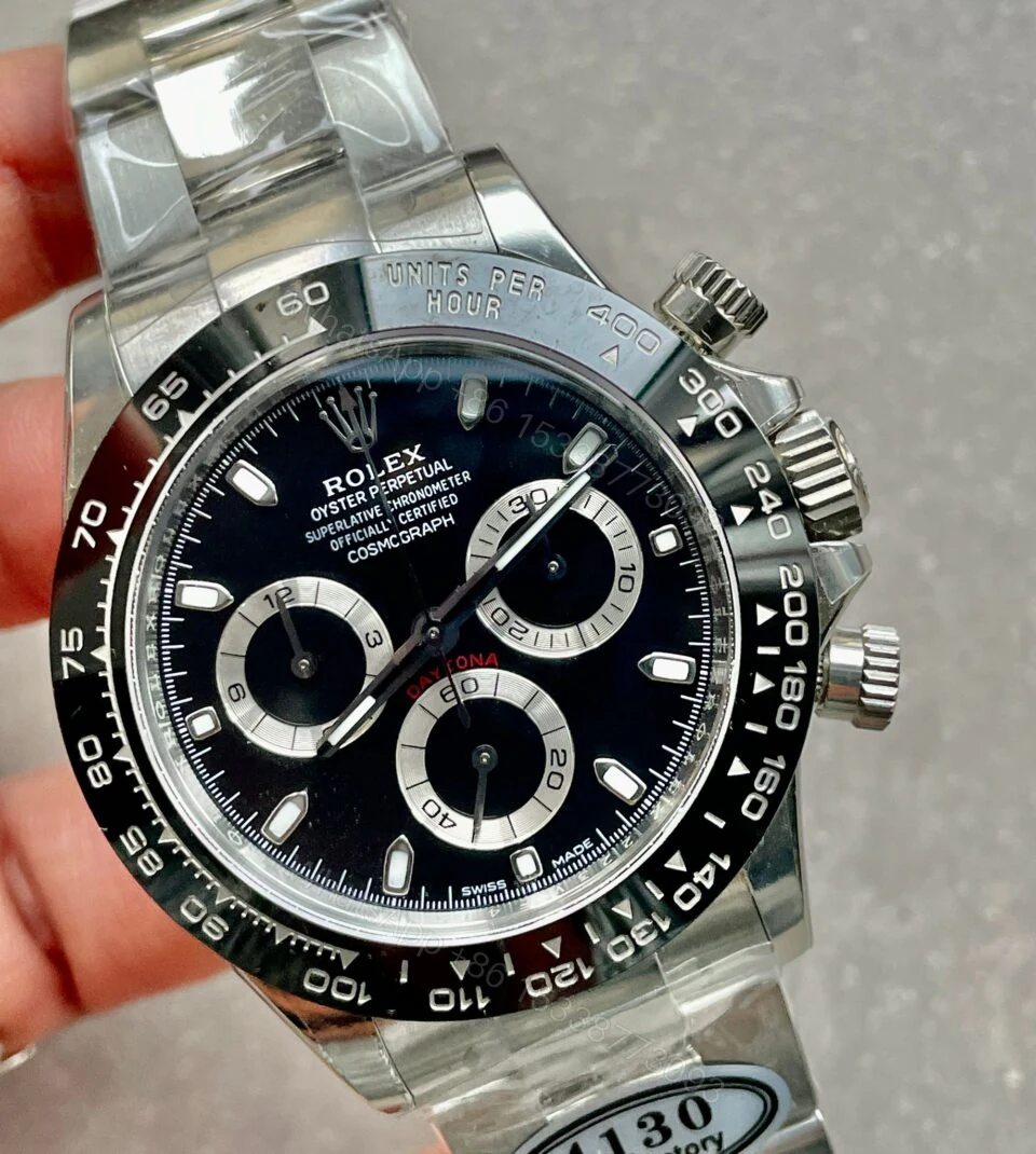 View 3 of Rolex Daytona 116500 DAYTONA 1:1 Best Edition CF 904L SS Case and Black Dial SA4130