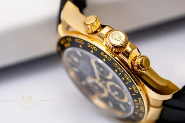 View 6 of Daytona 126518 40mm Gold/Black Dial Super Clone