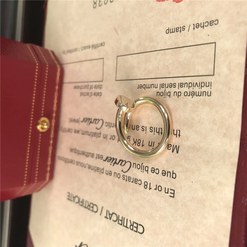 Cartier Juste Un Clou Ring Large Yellow Gold B4092652 — view 1