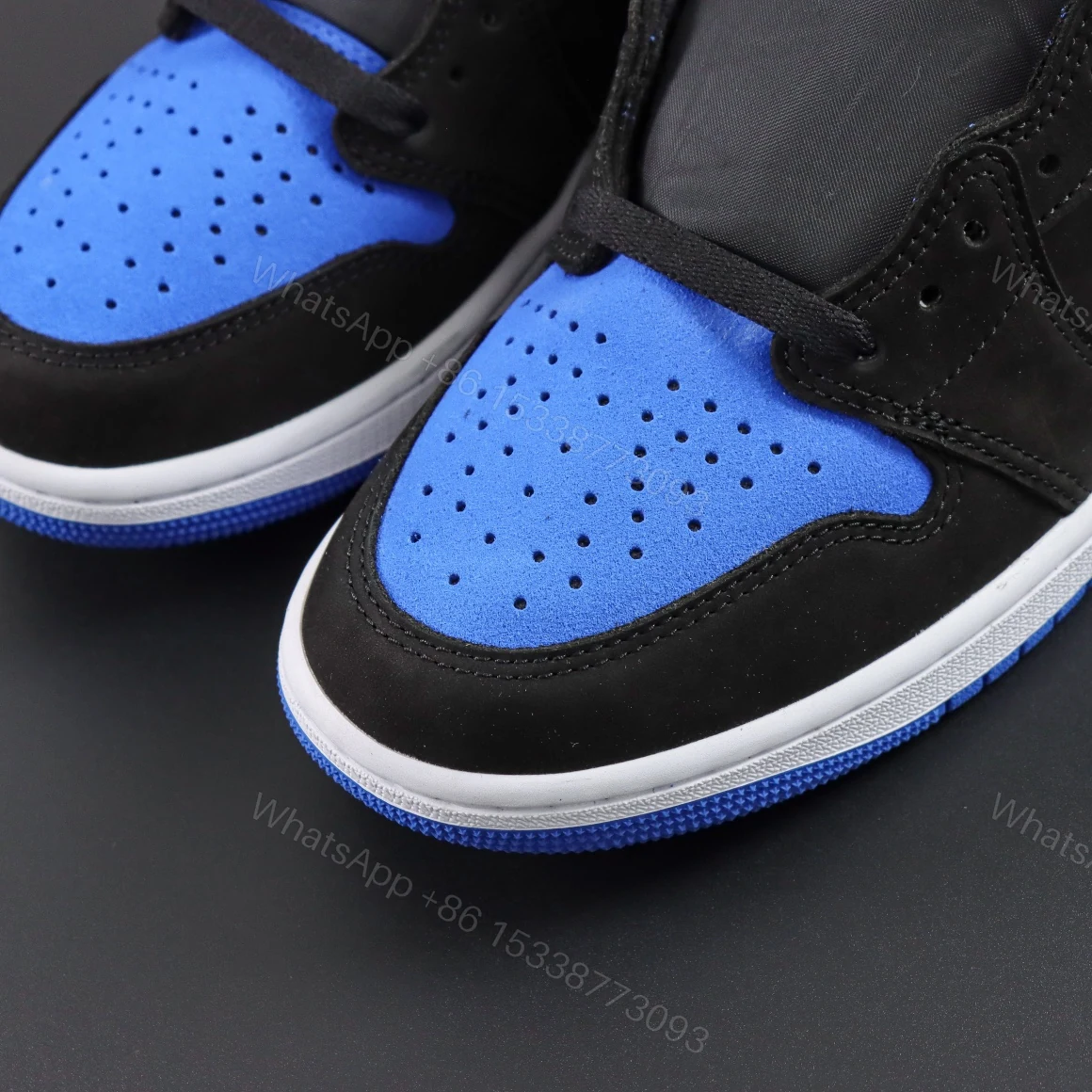 View 4 of Air Jordan 1 High OG Royal Reimagined Reps