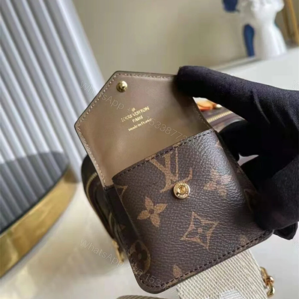 View 8 of Louis Vuitton Utility Crossbody Bag Brown 18Cm M80446