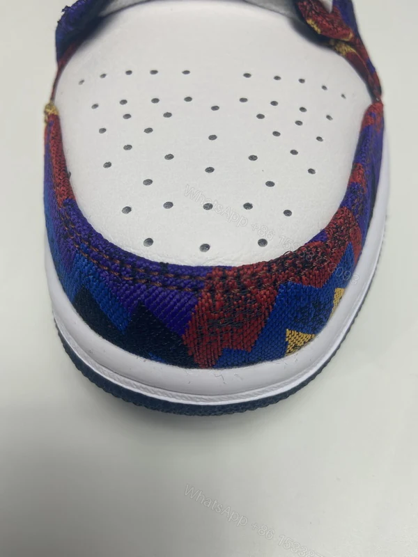 View 7 of Air Jordan 1 Low Sweater CZ8659-100