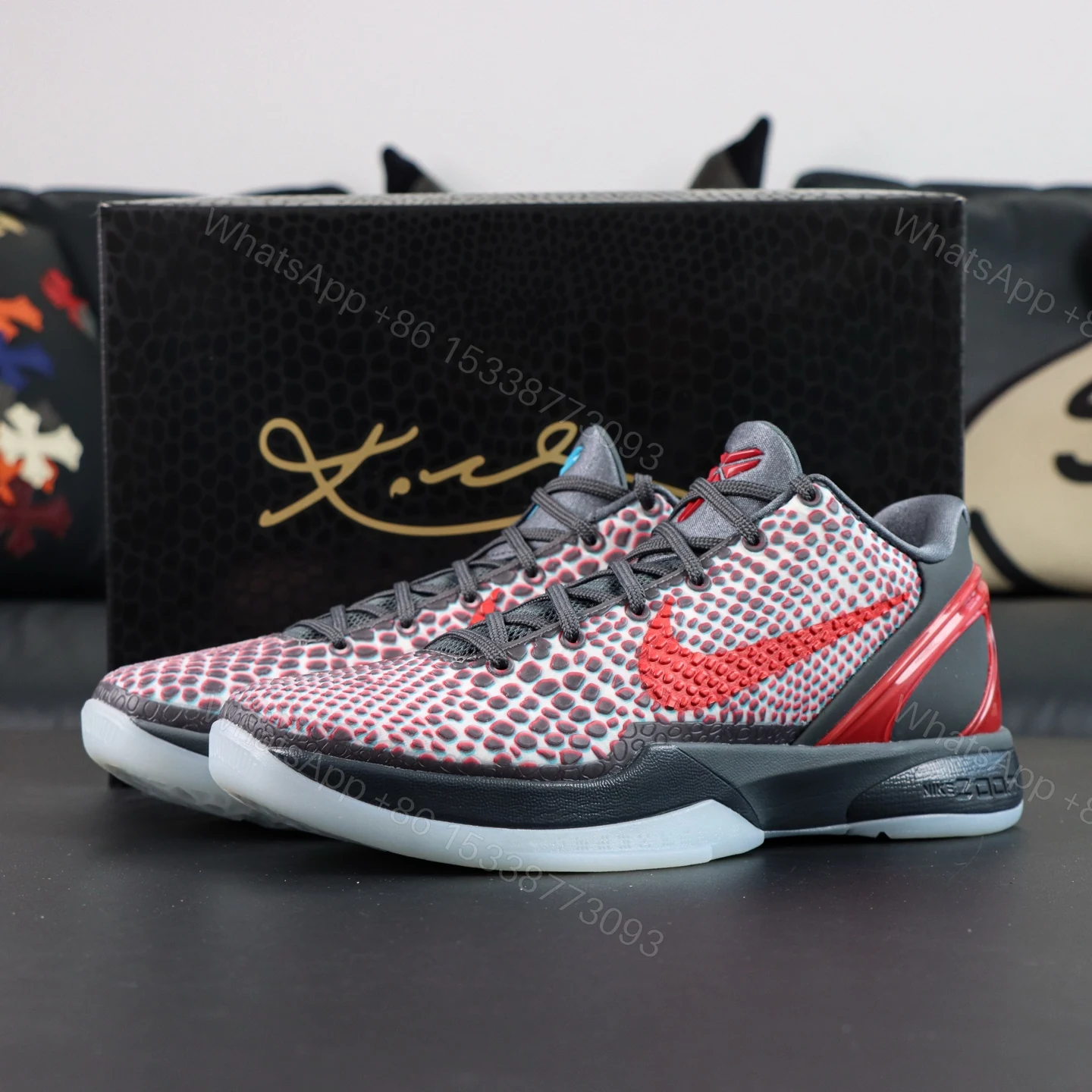 Kobe 6 All-Star 3D Hollywood 2026 Red Blue — view 1