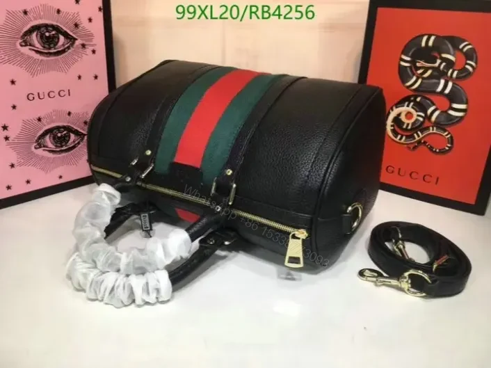 View 3 of Gucci Fake Boston Women’s Travel Bag RB42566 – High-End Replica