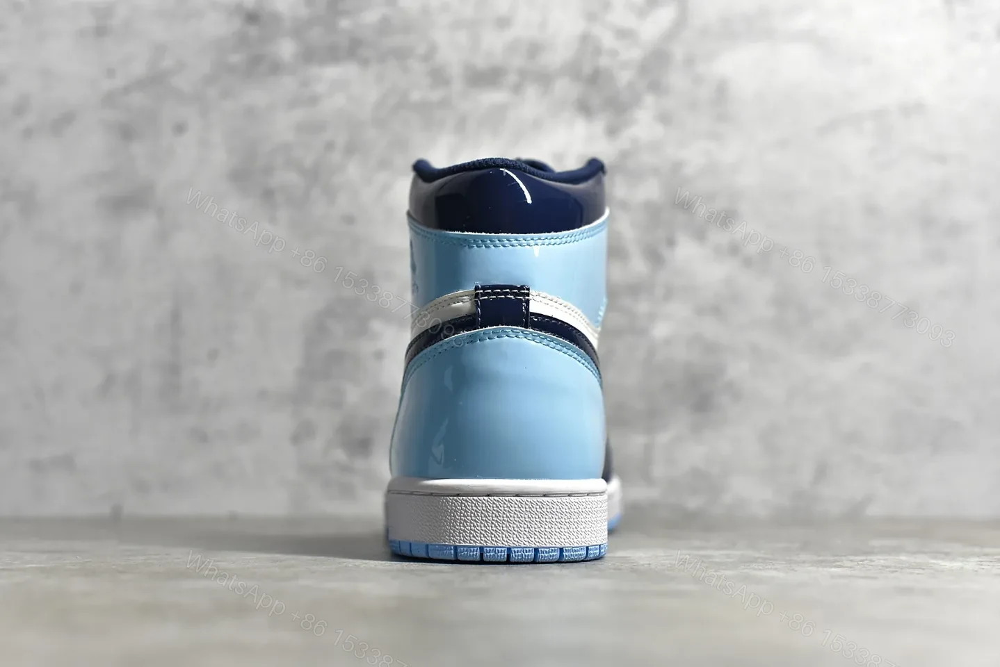 View 9 of Air Jordan 1 Retro High Blue Chill Reps
