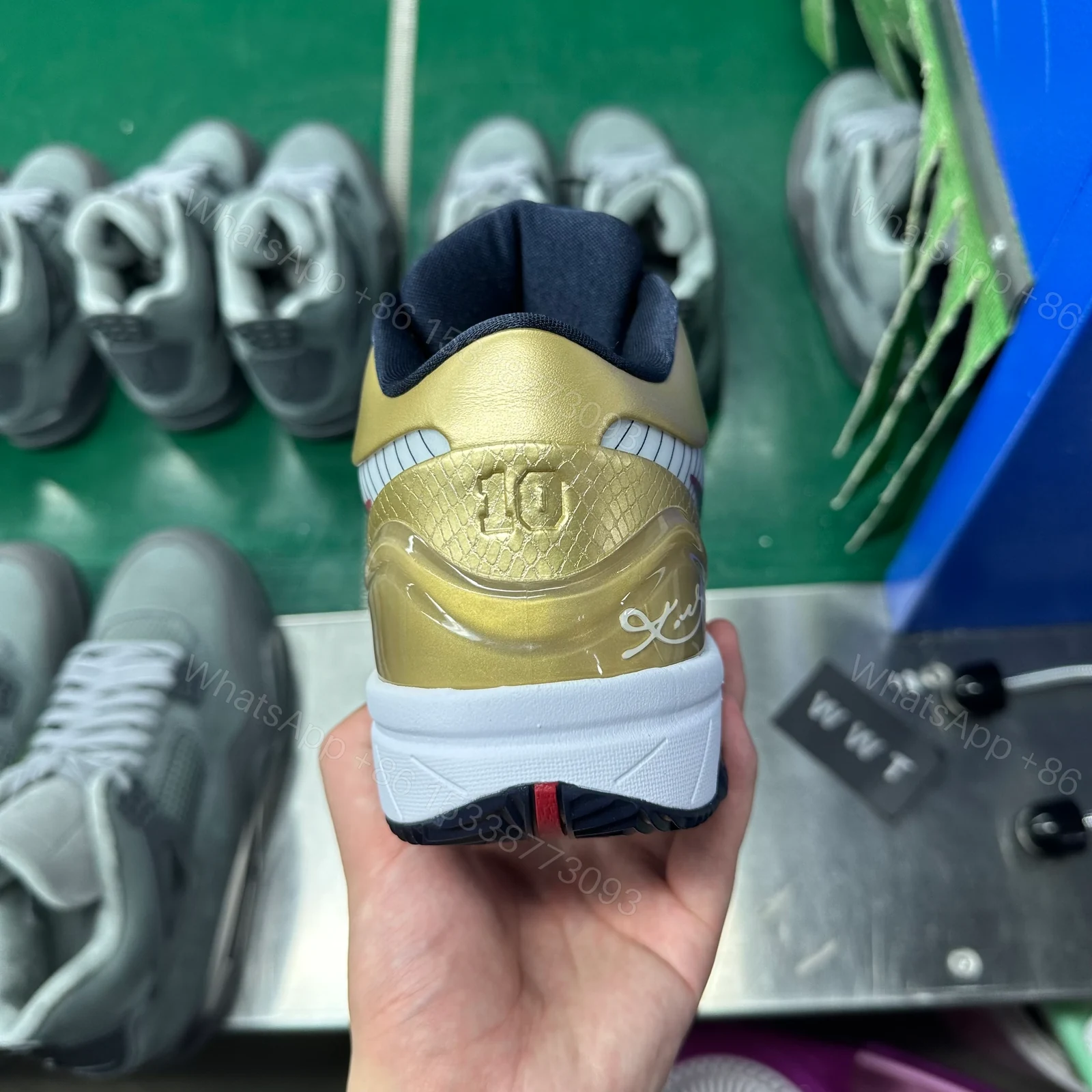 View 9 of Nike Kobe 4 Protro Gold Medal (2024)