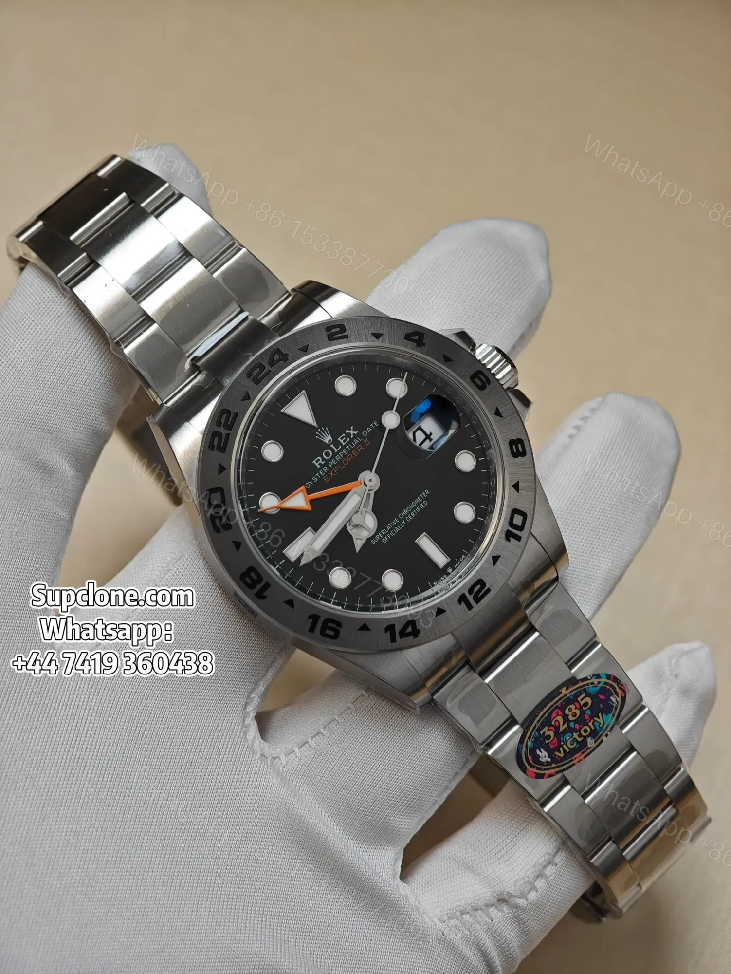 View 2 of Rolex Explorer II M226570-0002 42mm Polar Super Clone GMT Watch