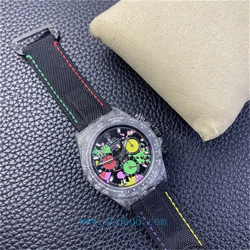 View 6 of Daytona Carbon Fiber Graffiti Watch