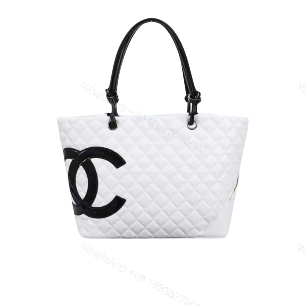 Chanel Large Cambon Tote Bag Black White 41Cm — view 1