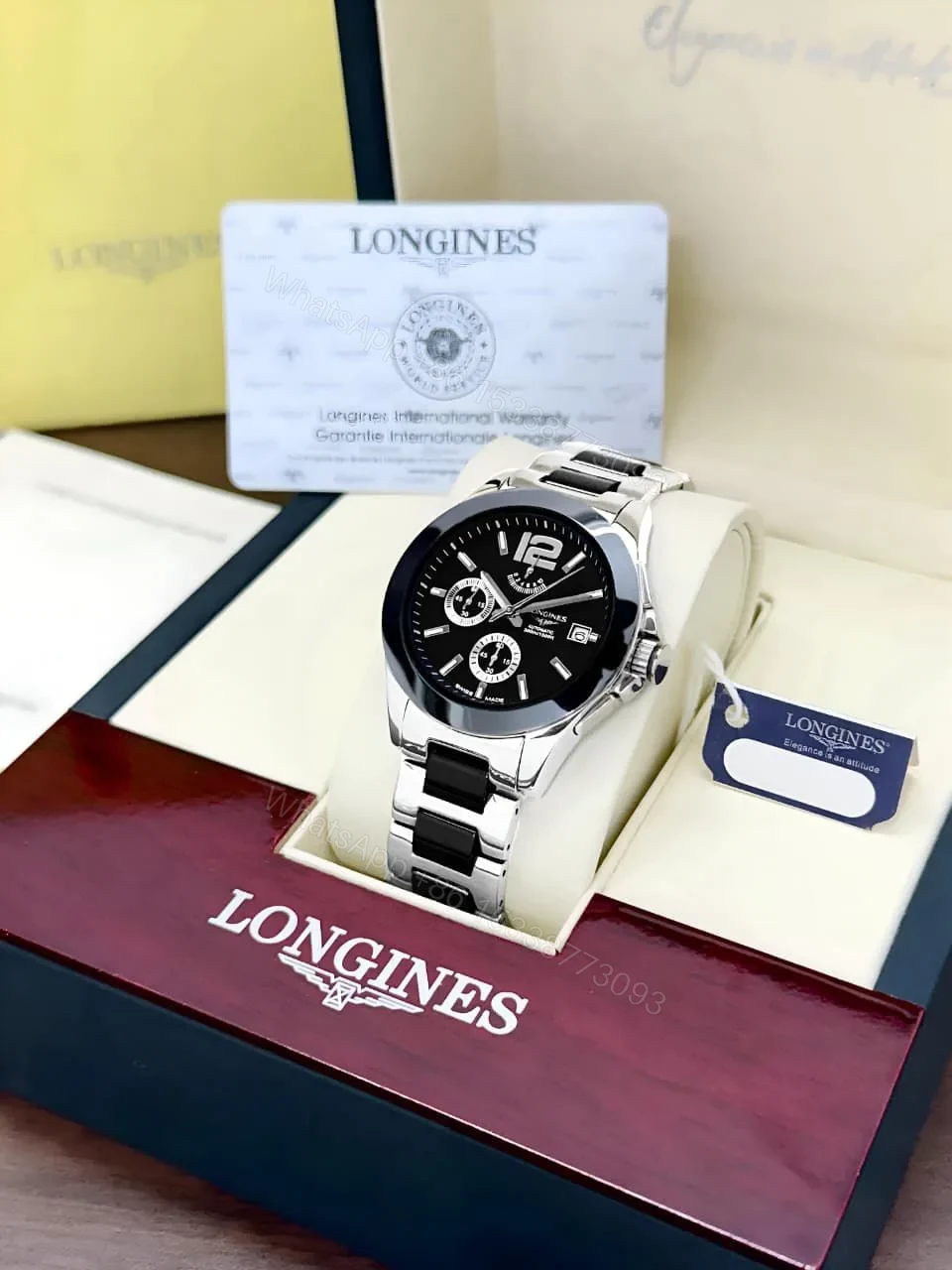 View 2 of Longines Conquest Chronograph Ceramic 42mm