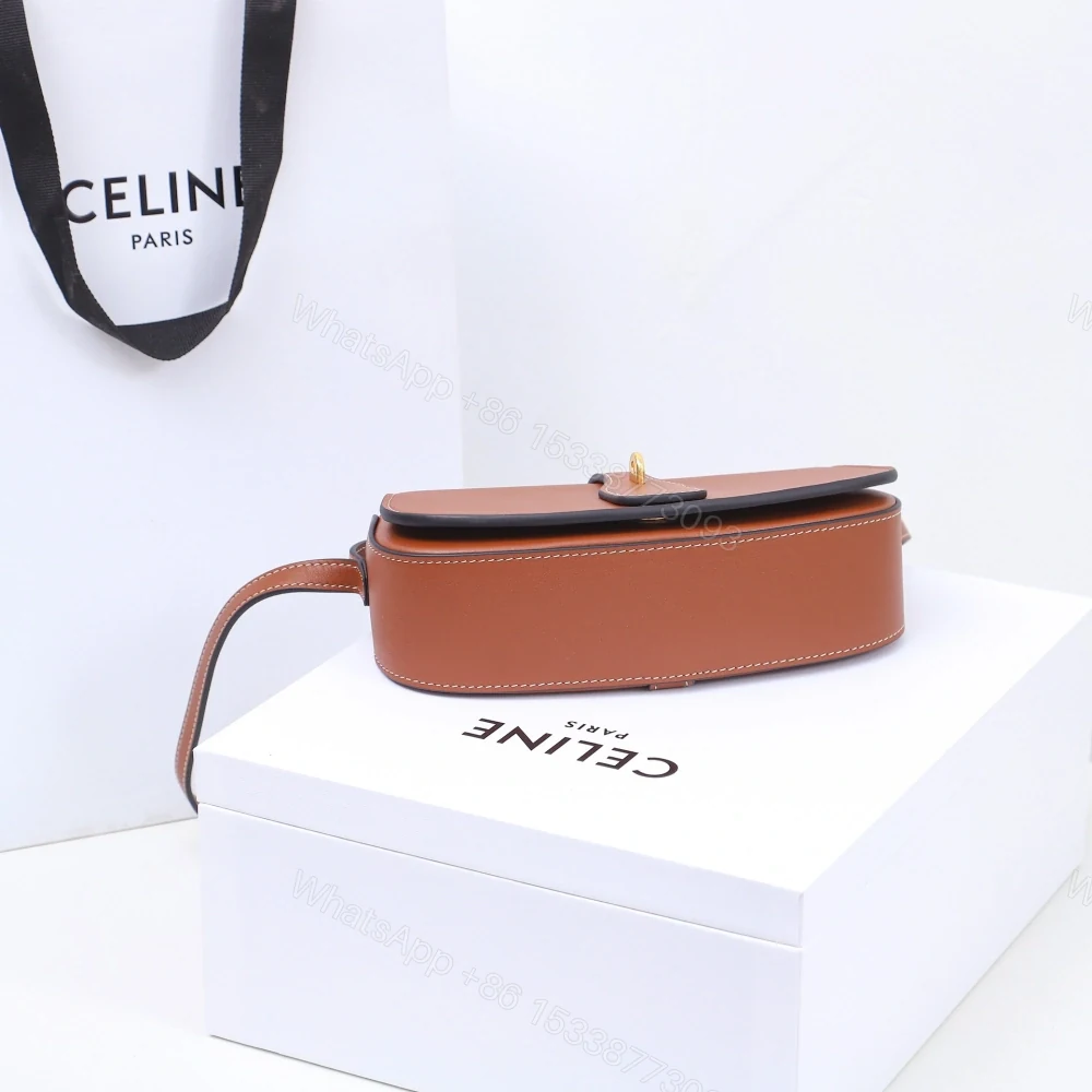 View 5 of 高仿Celine*Tabou系列腋下包10I593棕色免檢版