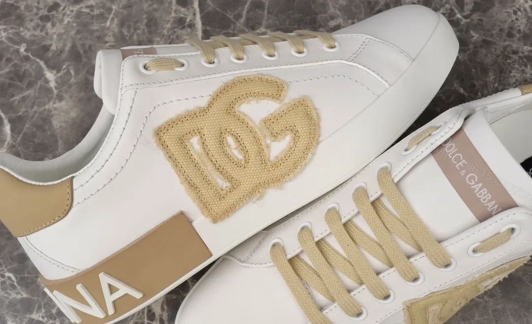 View 2 of Premium White Leather Sneakers: Chic Minimalist Luxury, Textured Accents