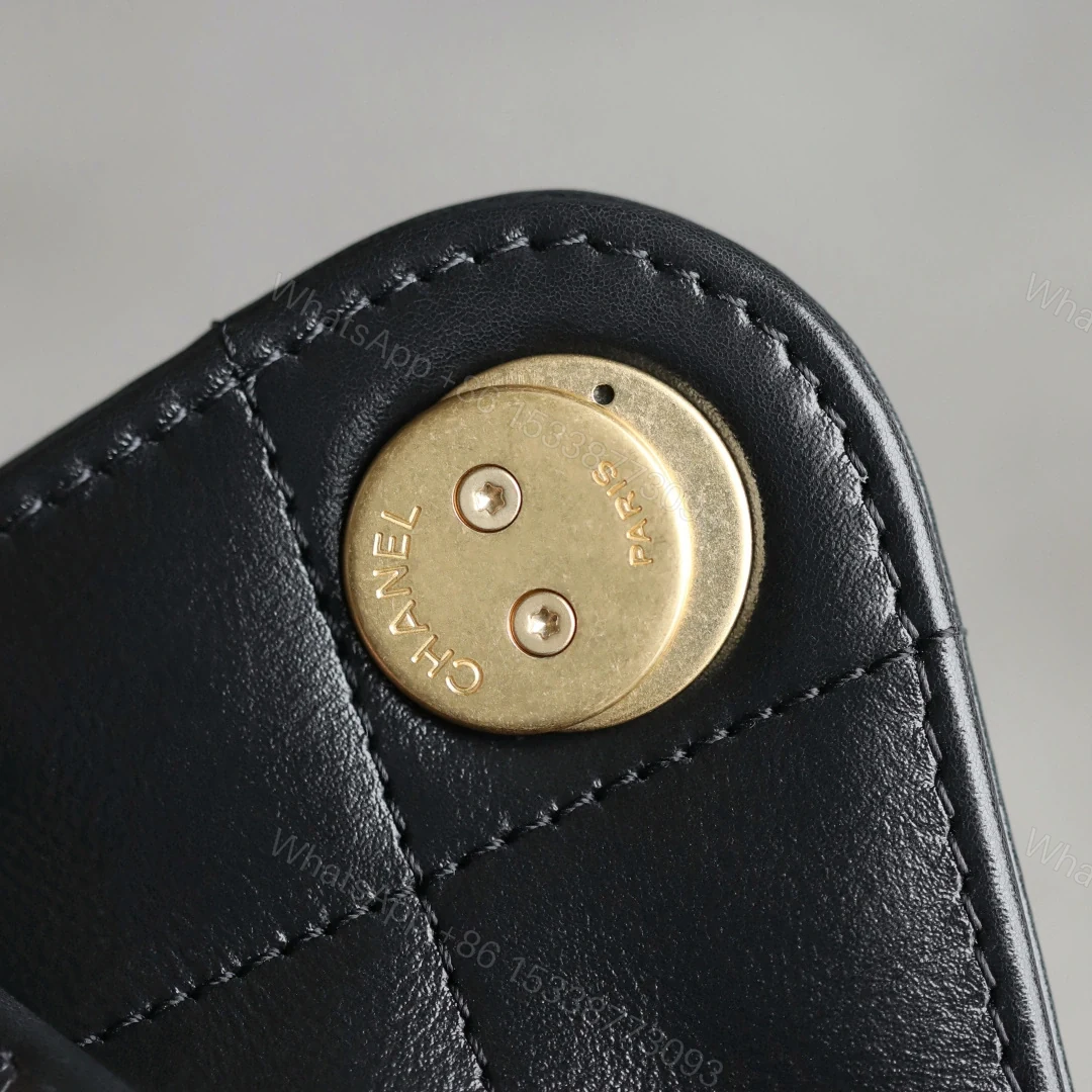View 11 of 高仿Chanel*26C/25Bag系列AS5631鴛鴦皮穿鏈手袋Mini黑色免檢版