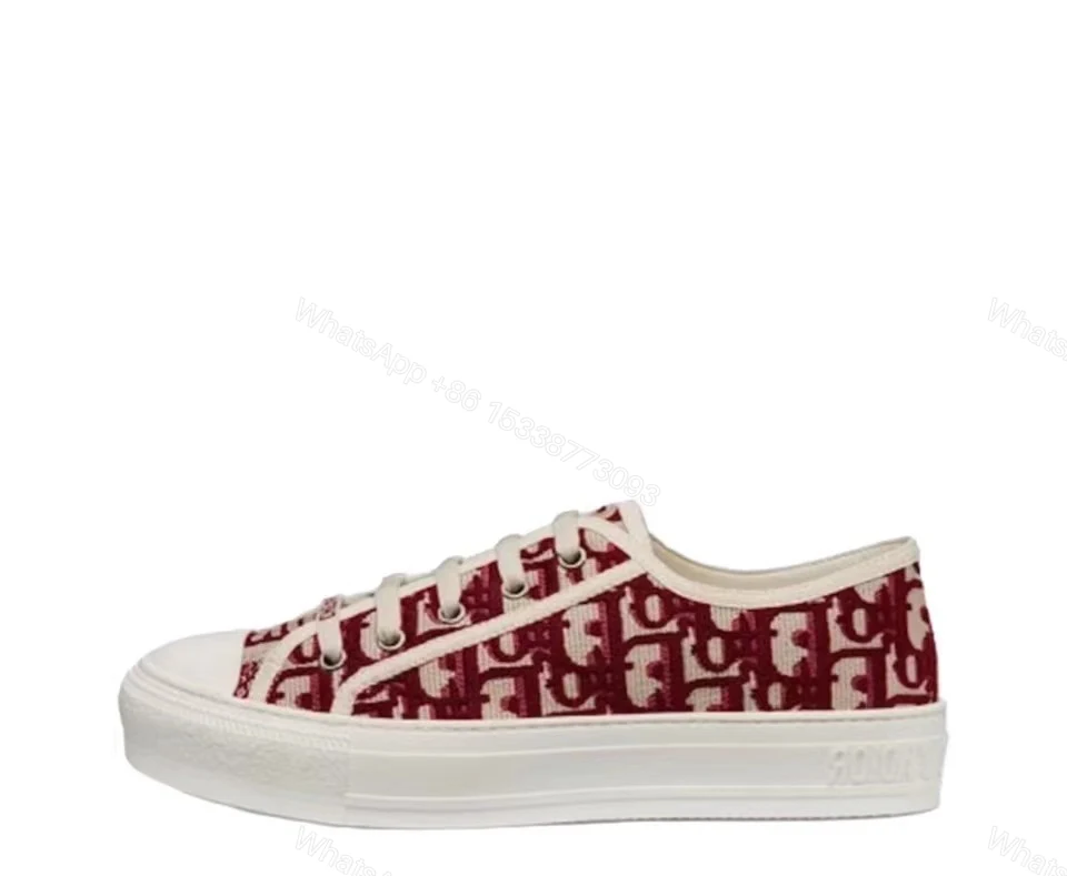 View 4 of Dior Walk'N'Dior Oblique Red Canvas KCK211OBE_S16V