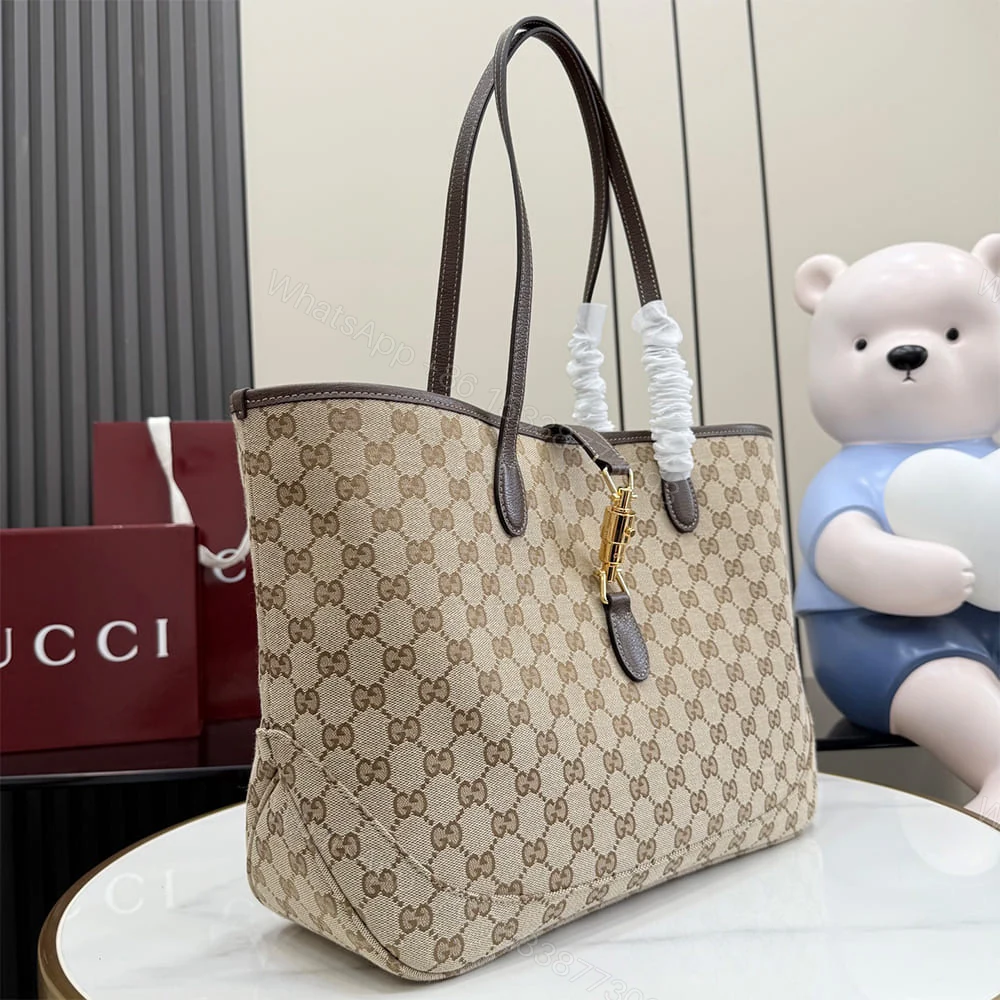 View 3 of Gucci Jackie medium tote bag(HIGH-END GRADE)