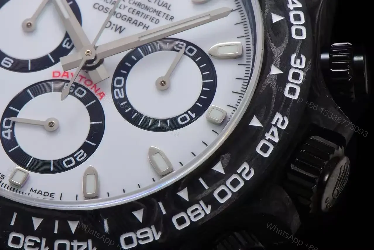 View 4 of Replica DiW Rolex Cosmograph Daytona Panda Carbon