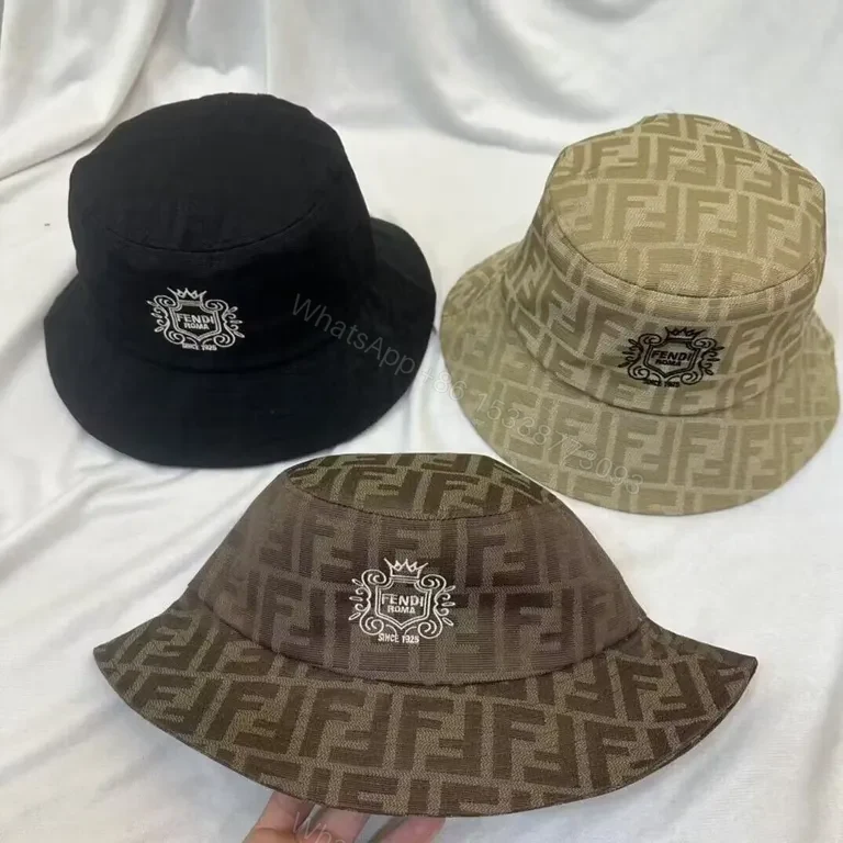 Patterned Fendi-Inspired Bucket Hat: Subtle Luxury, All-Day Comfort — view 6