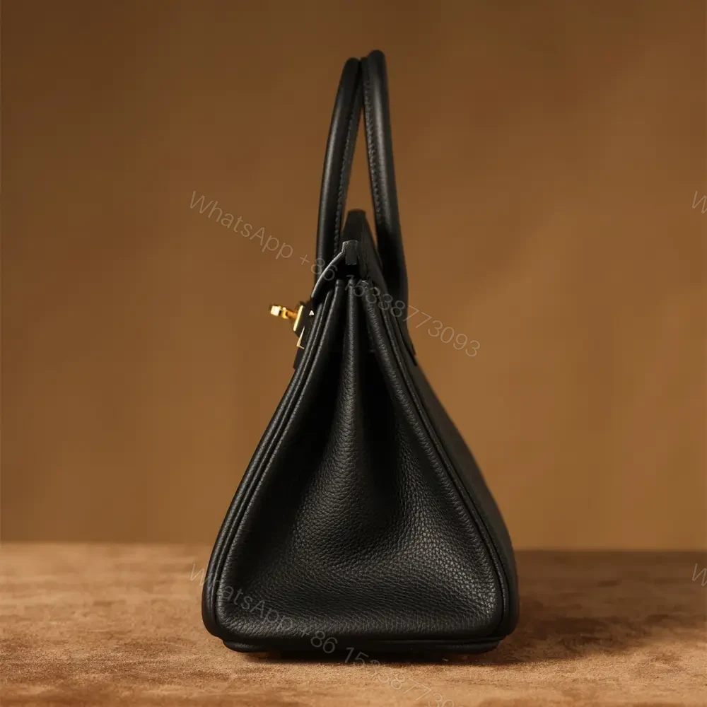 View 8 of 高仿Hermes*Birkin25黑色金扣免檢版