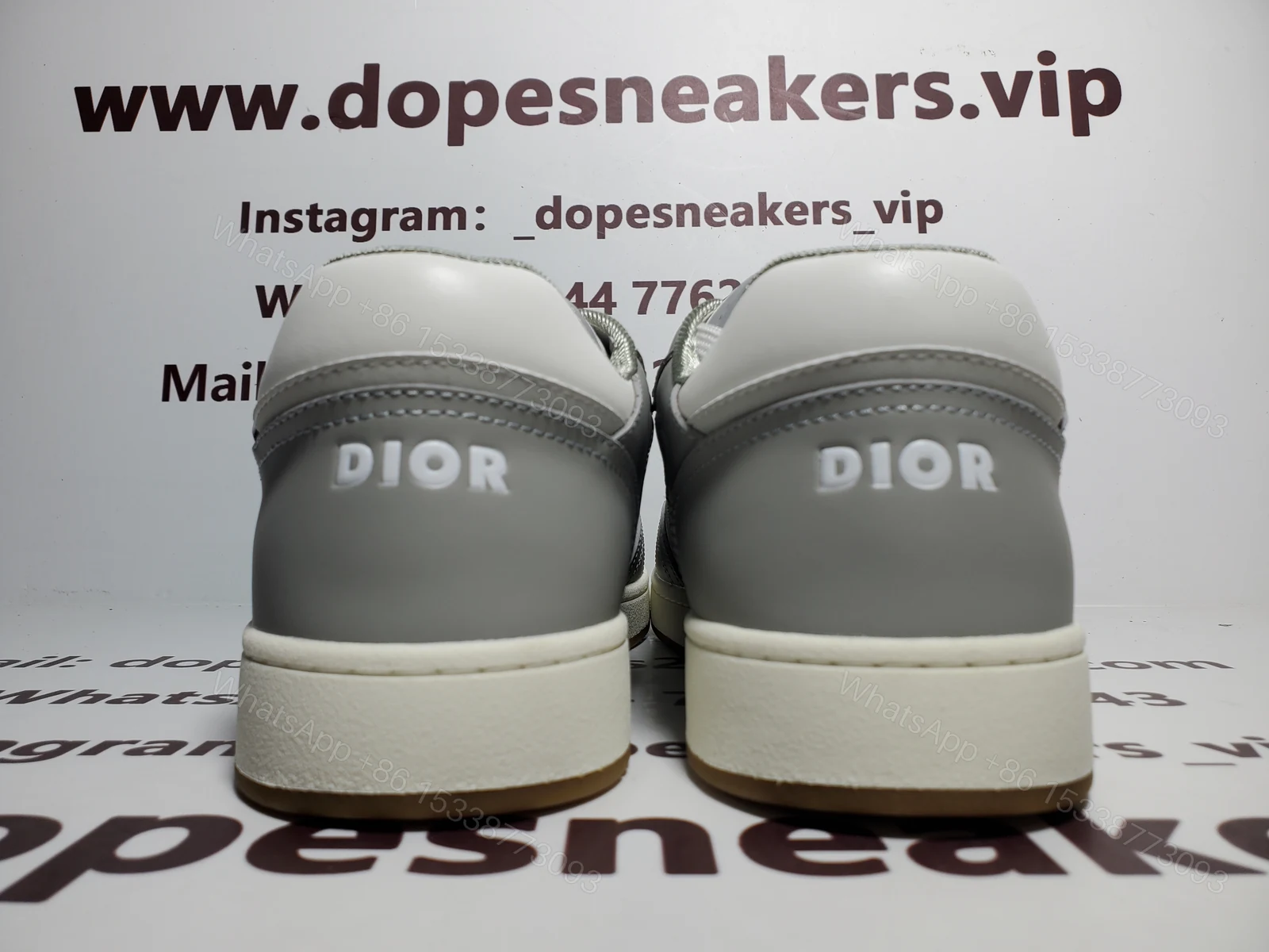 View 5 of Dior B27 Low Gray White 3SN272ZIR_H165