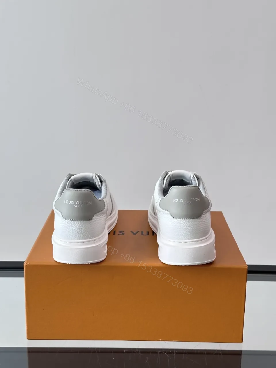 View 3 of Minimalist White Luxury Sneaker: Sculpted Comfort Footwear