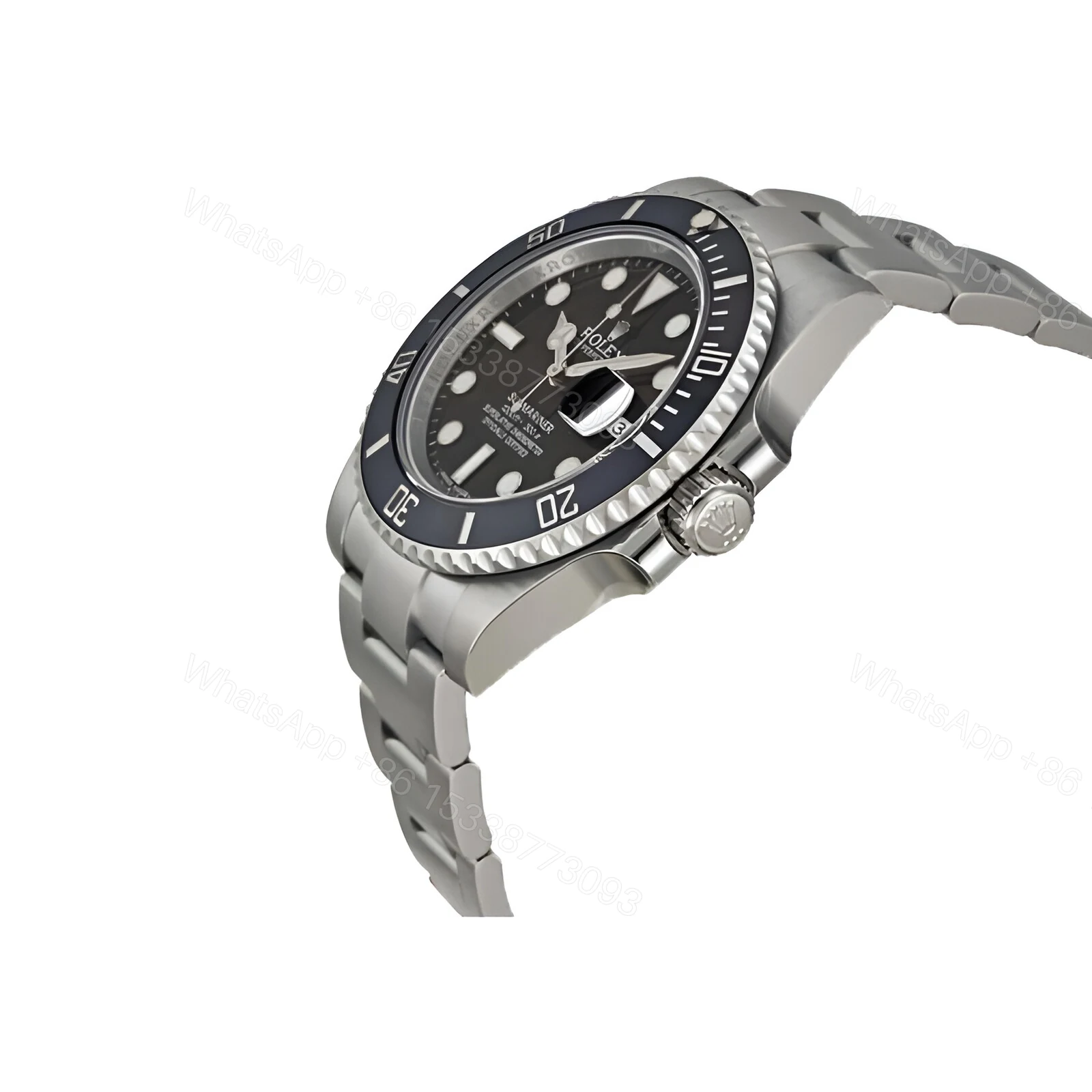 View 3 of Rolex Submariner 116610ln-0001 Ceramic Black Dial Replica