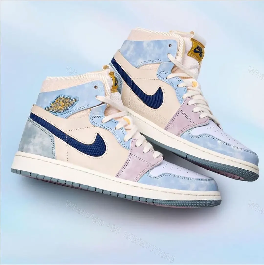 Air Jordan 1 Zoom CMFT Celestine Blue in Dubai UAE — view 1