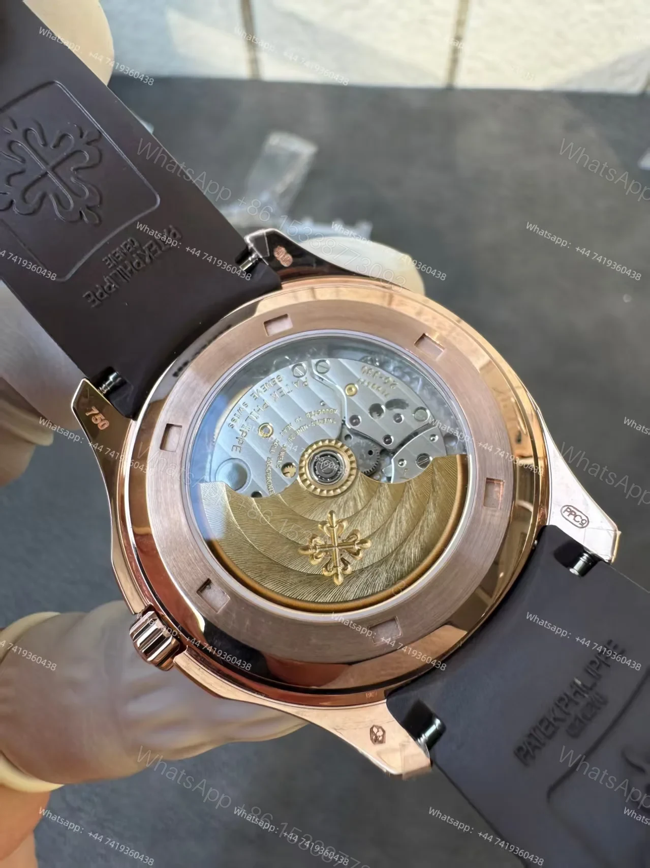 View 11 of Patek Super Clone Philippe Super Clone Aquanaut 5167R-001 Rose Gold 40MM