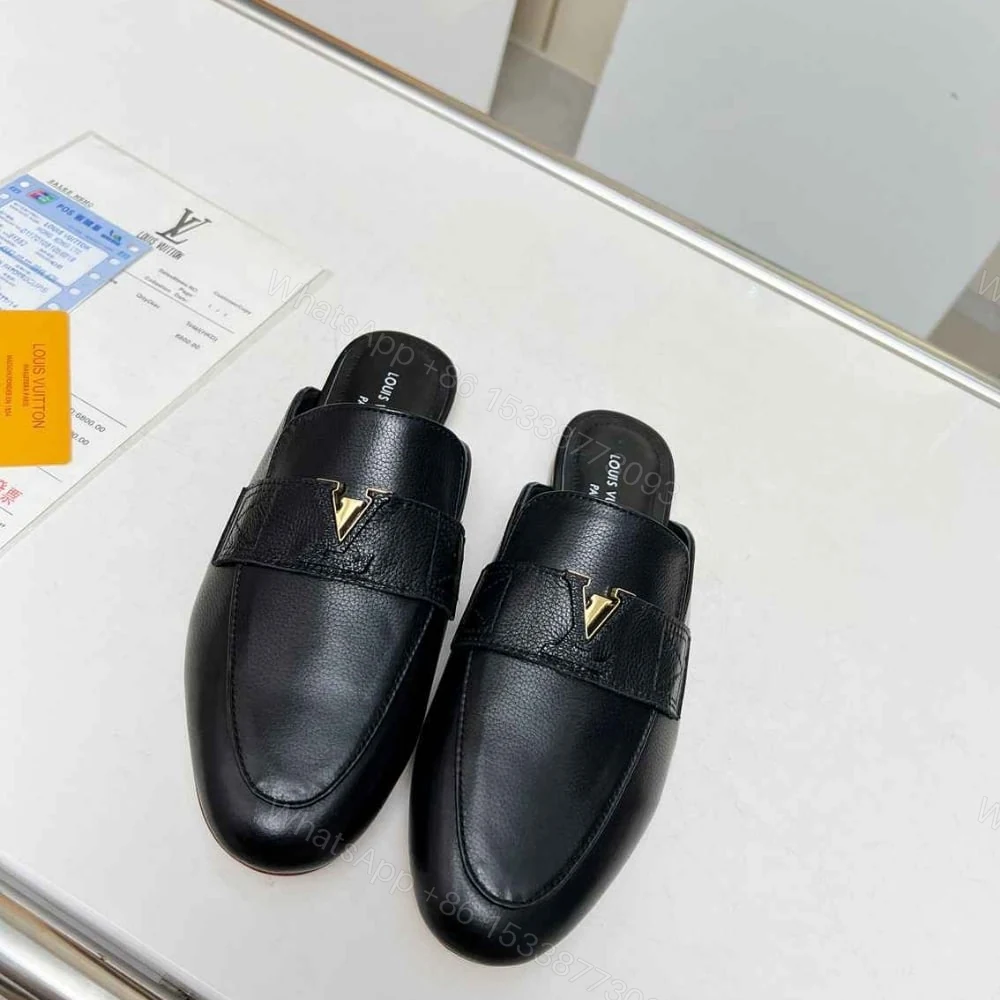 View 3 of LOUIS VUITTON MARE OPEN BACK LOAFER NOIR 1ACH5W
