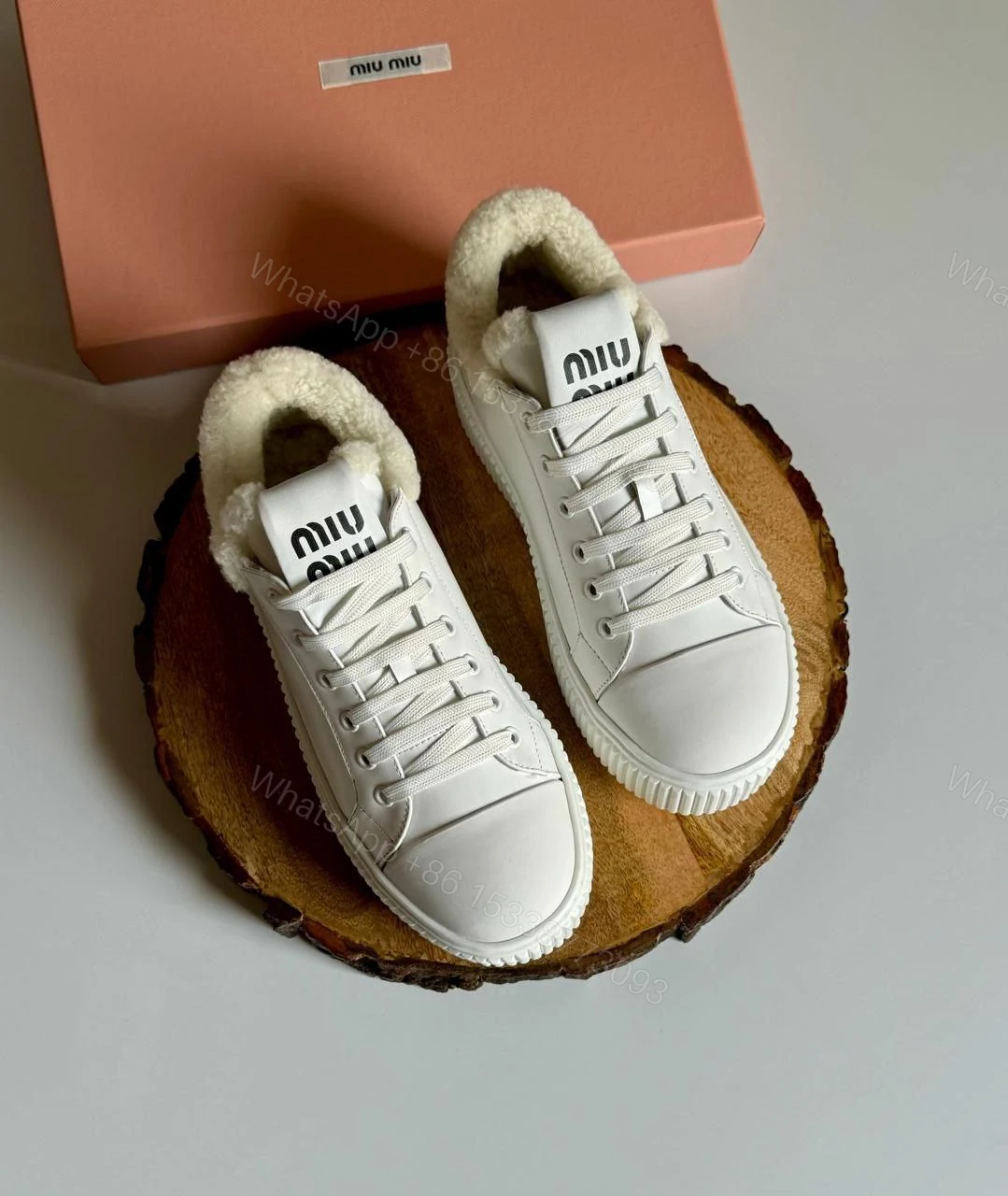 View 2 of MIU MIU Skateboard Shoes Women’s Low