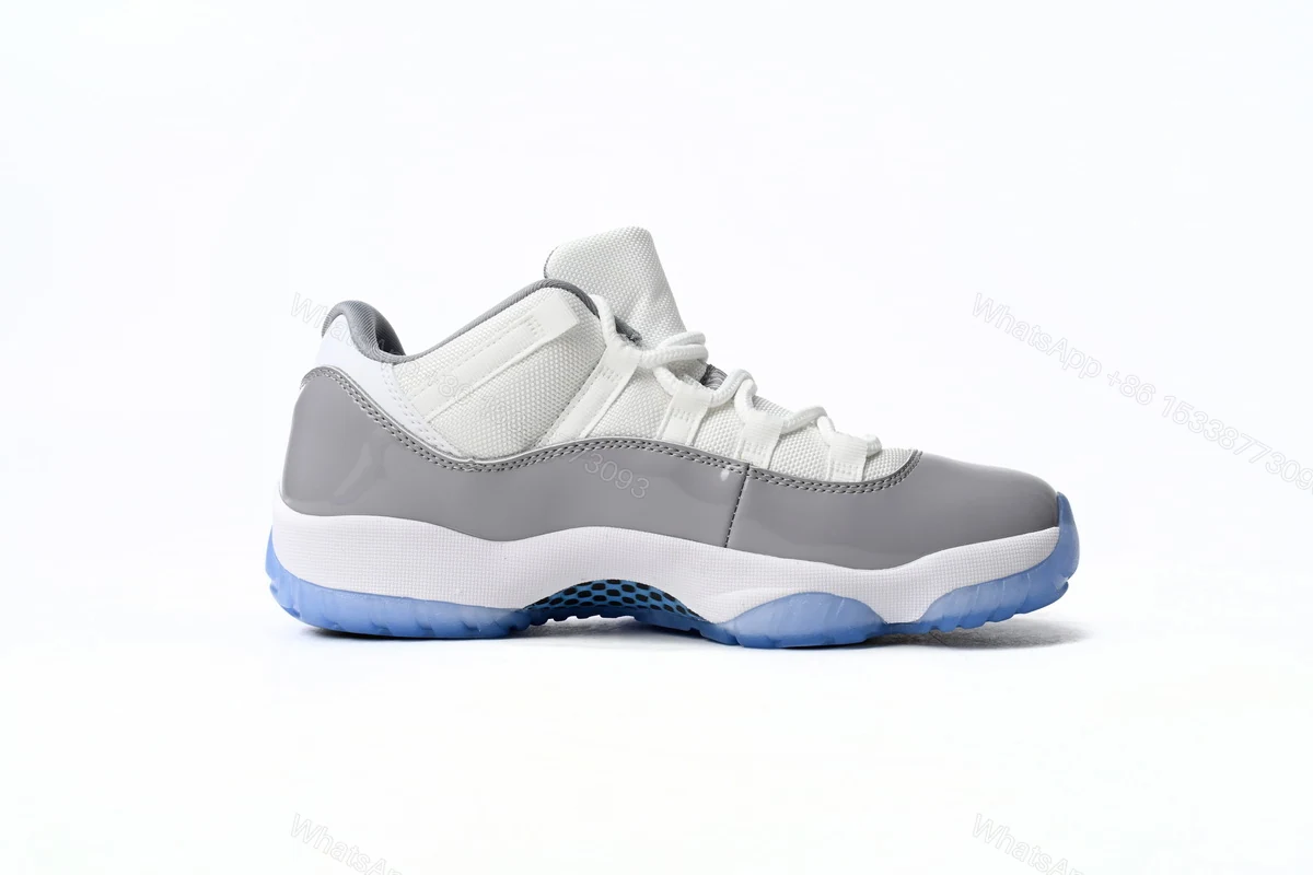 View 2 of Air Jordan 11 Retro Low “Cement Grey” 2.0 AV2187-140