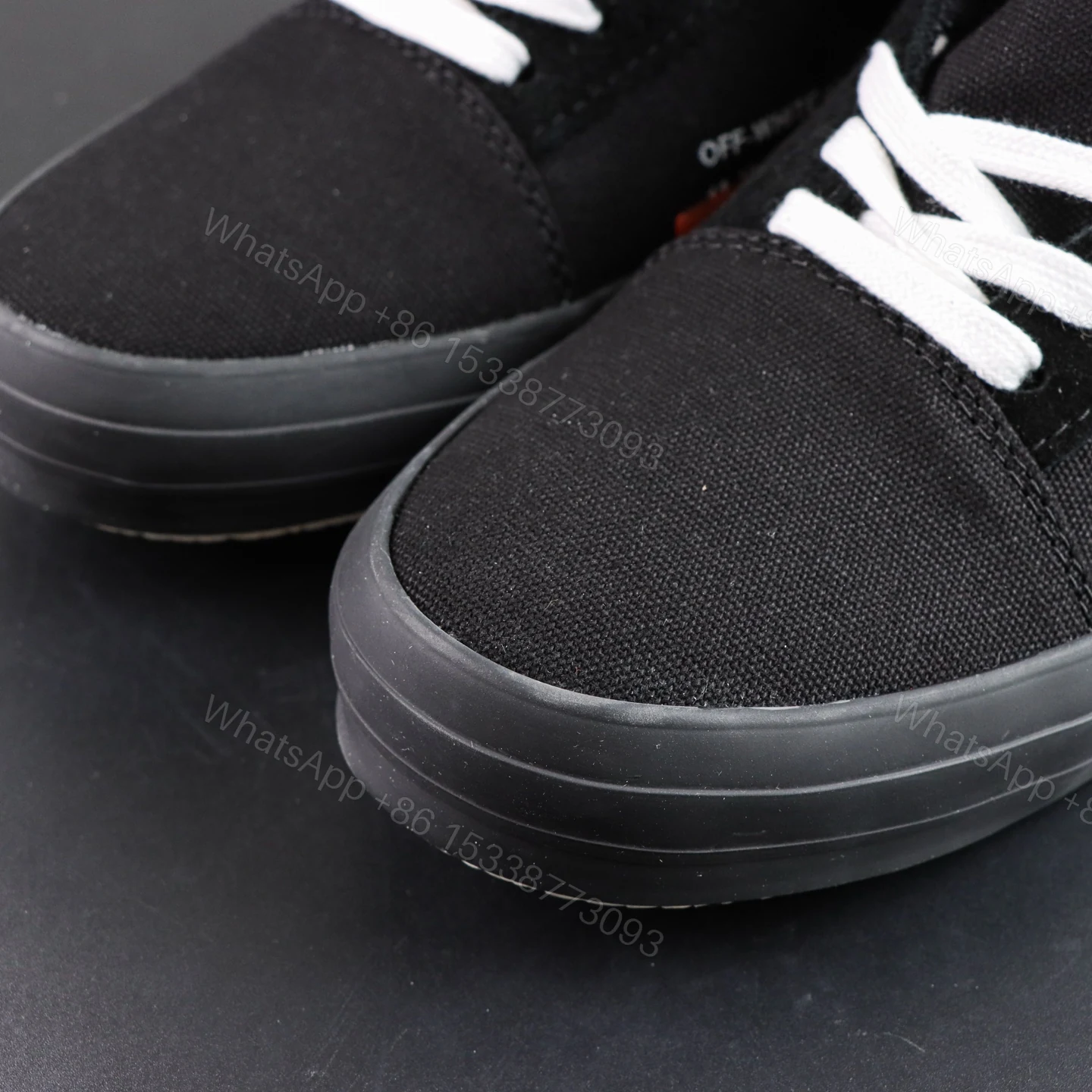 View 5 of Off White Low Vulcanised Black White 2018