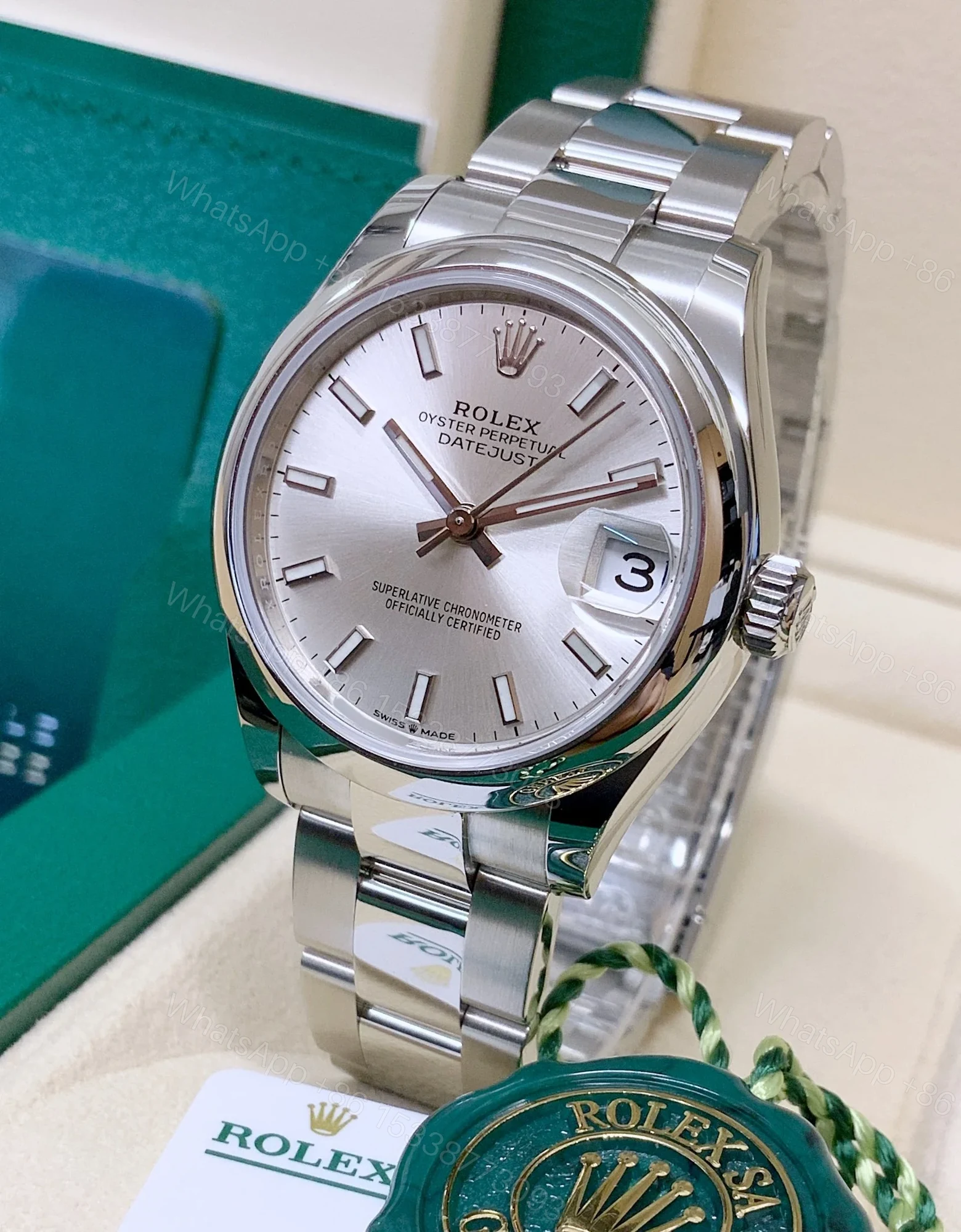 View 3 of Rolex Datejust Silver Dial 278240 31 mm
