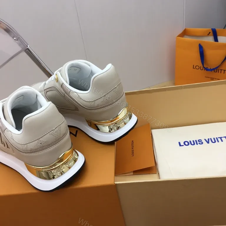 View 5 of Lightweight Luxury LV High-Top Sneaker: Modern Comfort