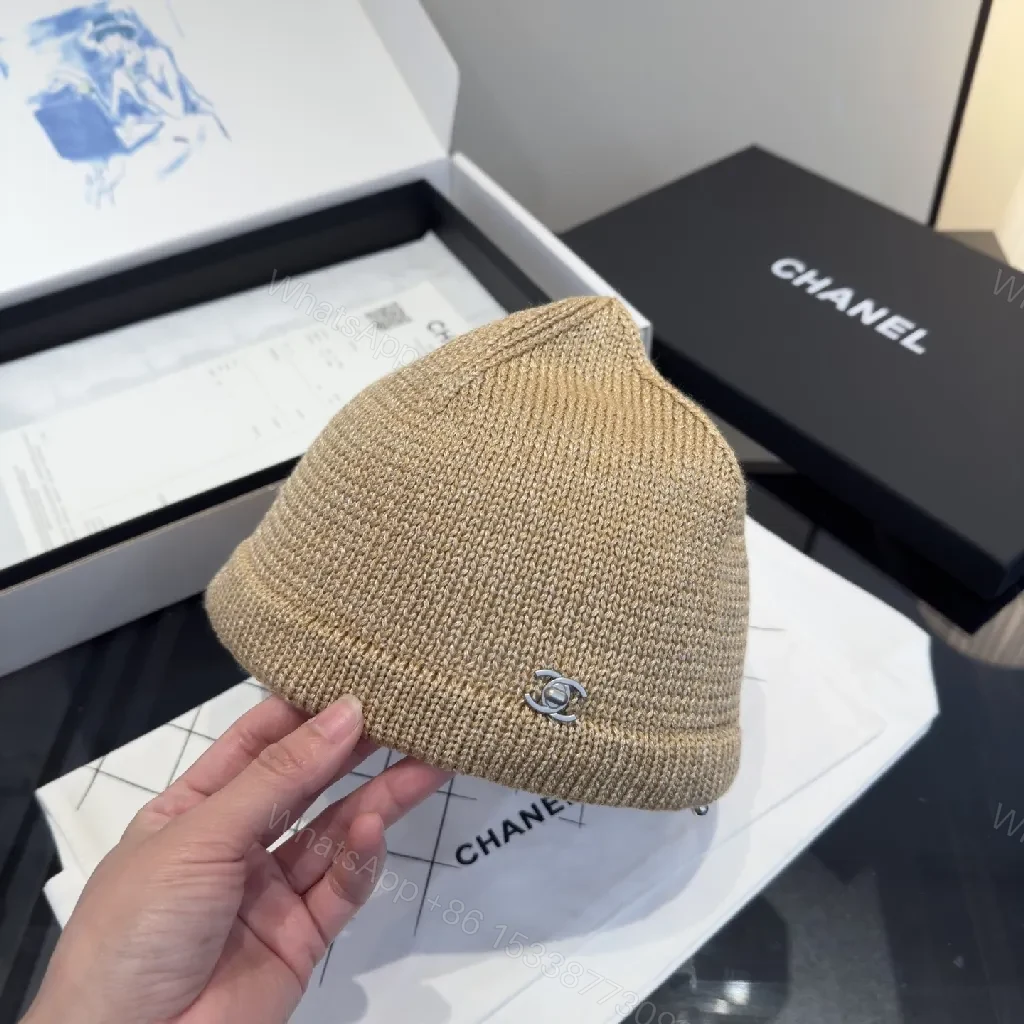 Textured Knit Beanie with Signature Detail - Premium Style Beanie — view 1