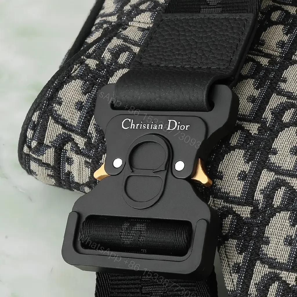 View 8 of Patterned Crossbody & Utility Belt Bag: Monogram Texture, Compact Chic