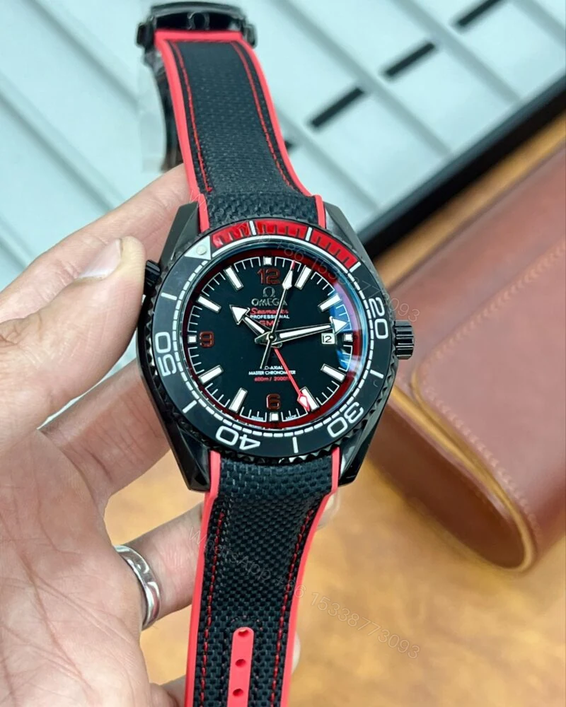 Omega Planet Ocean GMT Automatic Black 46MM — view 1