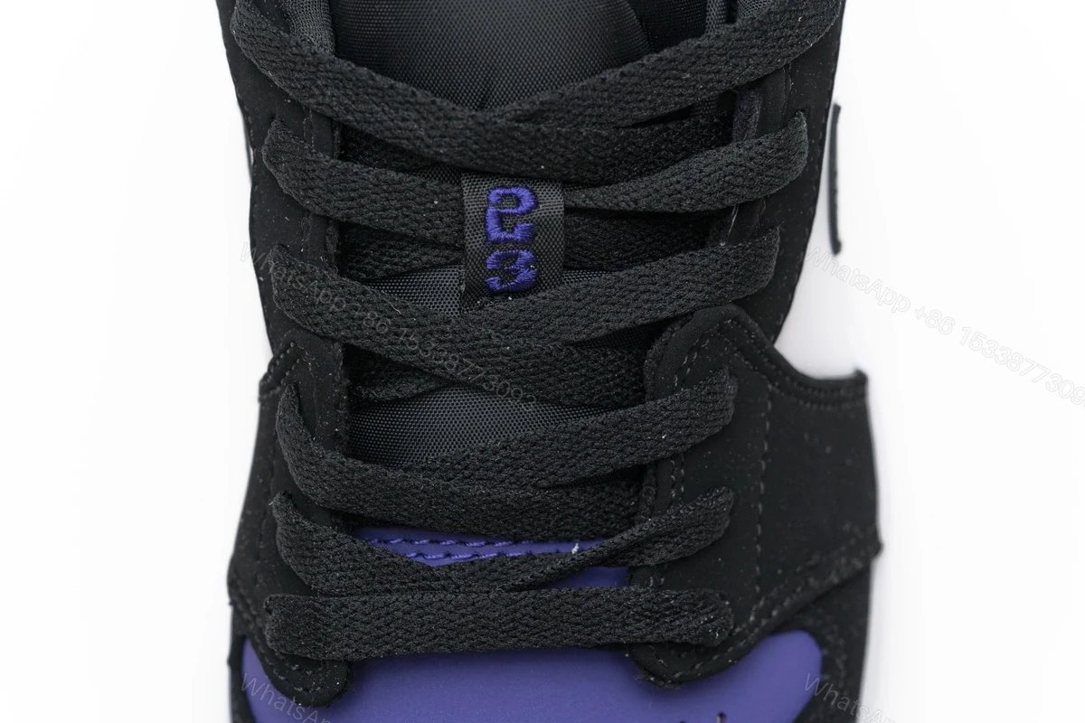 View 7 of Air Jordan 1 Low Court Purple 553558-125