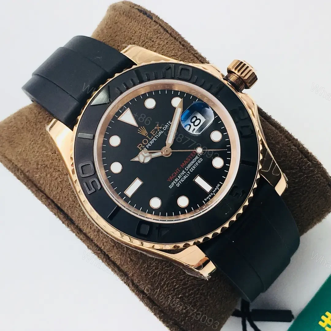View 2 of Rolex Yacht-Master 40 Black Ceramic Bezel 126655-0002