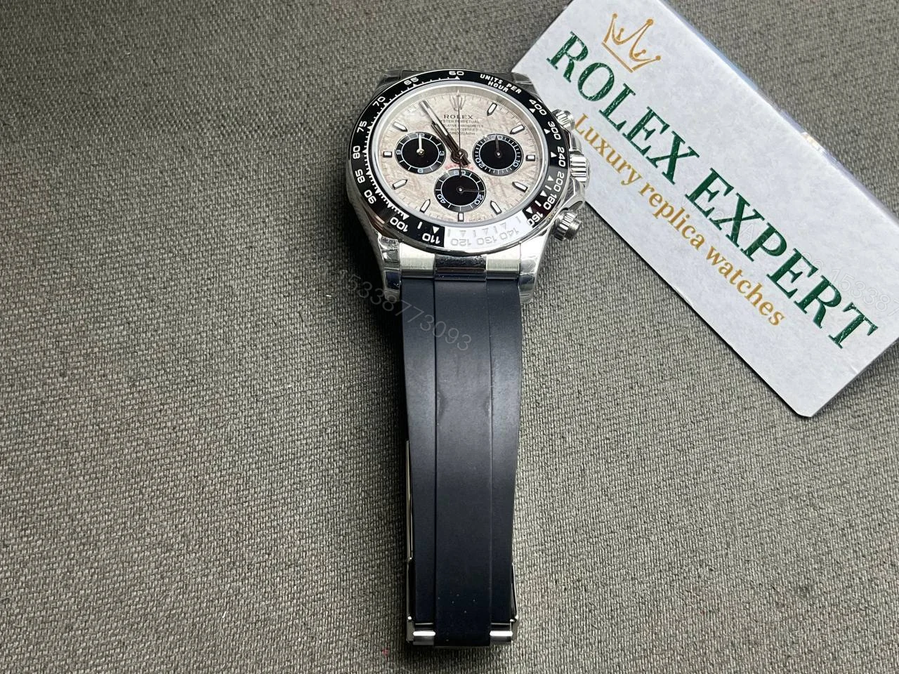 View 3 of Superclone Rolex Daytona 126519LN Meteorite Dial