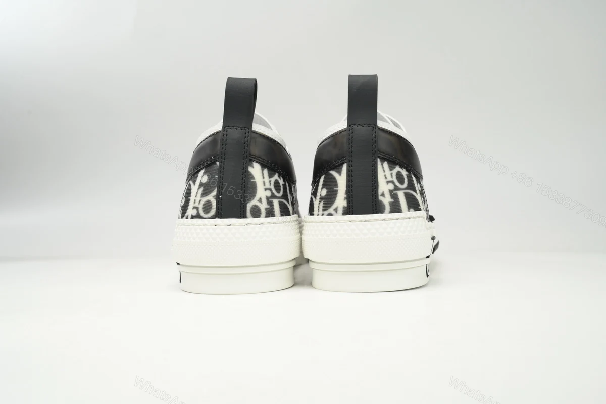 View 3 of Dior B23 HT Oblique Transparency Low Bang Black and White