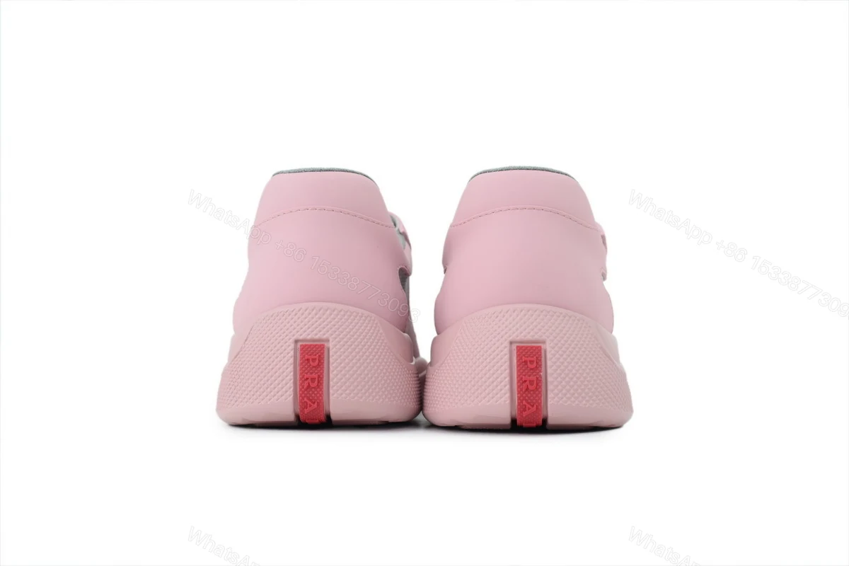 View 4 of Prada Sneakers Rubber Pink